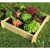 Carré Potager - Bois - 80x80x20cm