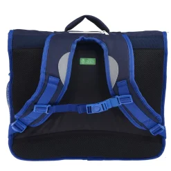 cartable 41 cm bleu foot