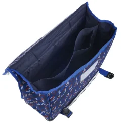 cartable 41 cm bleu foot