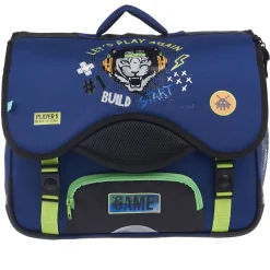 Cartable 41 cm bleu MODERN GAMING