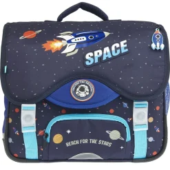 Cartable 36 cm bleu réfléchissant ESPACE