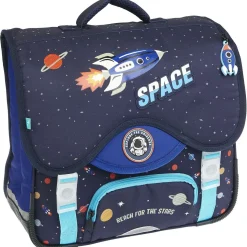 Cartable 36 cm bleu réfléchissant ESPACE