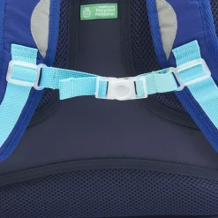 Cartable 36 cm bleu réfléchissant ESPACE