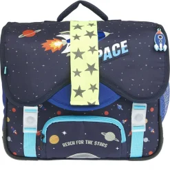 Cartable 36 cm bleu réfléchissant ESPACE