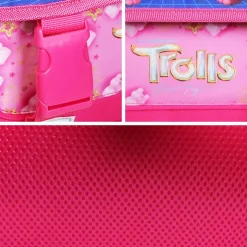 Cartable 38 cm Les Trolls Rose