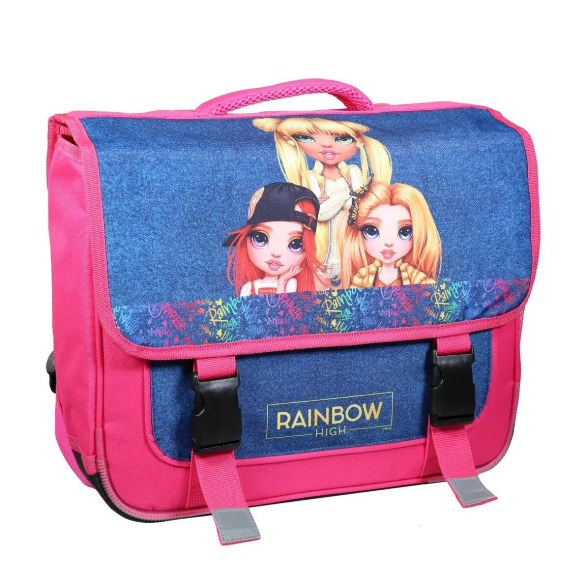 Cartable 38 cm Rainbow High Multicolore