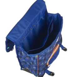 Cartable à roulettes bleu FOOTBALL