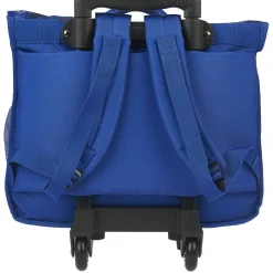 Cartable à roulettes bleu FOOTBALL
