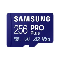 Carte Micro SD 256 Go Pro Plus avec adaptateur