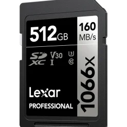 Carte mémoire SDXC 512GO UHS-I 1066X