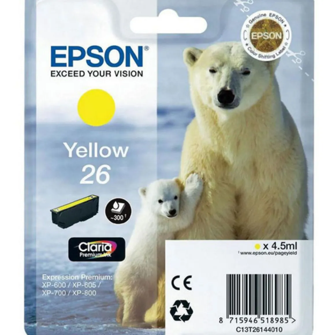 Cartouche 26 - Jaune