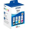 Cartouche d'encre ECOTANK 4 Bouteilles Serie 104 (Multipack 4 couleurs)