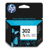 Cartouche d'Encre HP 302 Trois Couleurs Authentique (F6U65AE)