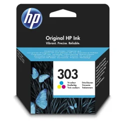 Cartouche d'Encre HP 303 Trois Couleurs Authentique (T6N01AE)