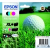 Cartouche d'encre T3479 Noir XL+C/M/J Série Balle de golf
