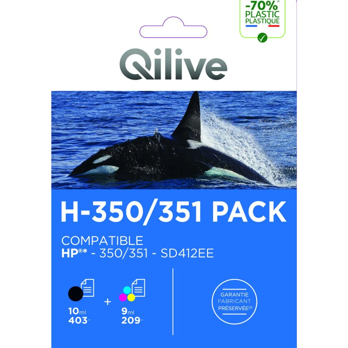 Cartouche H-350/351 PACK