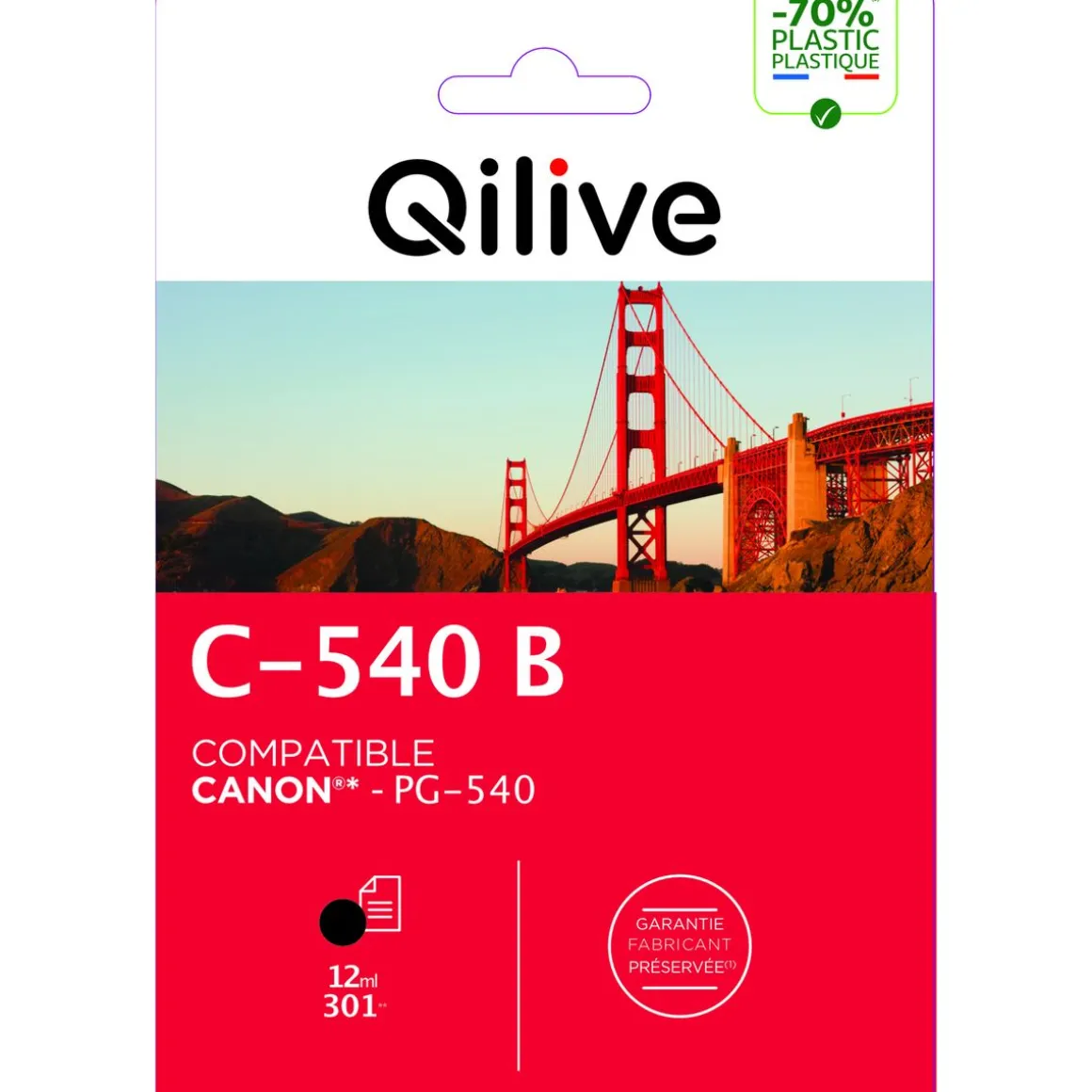 Cartouche imprimante C PGI 540 - Noir