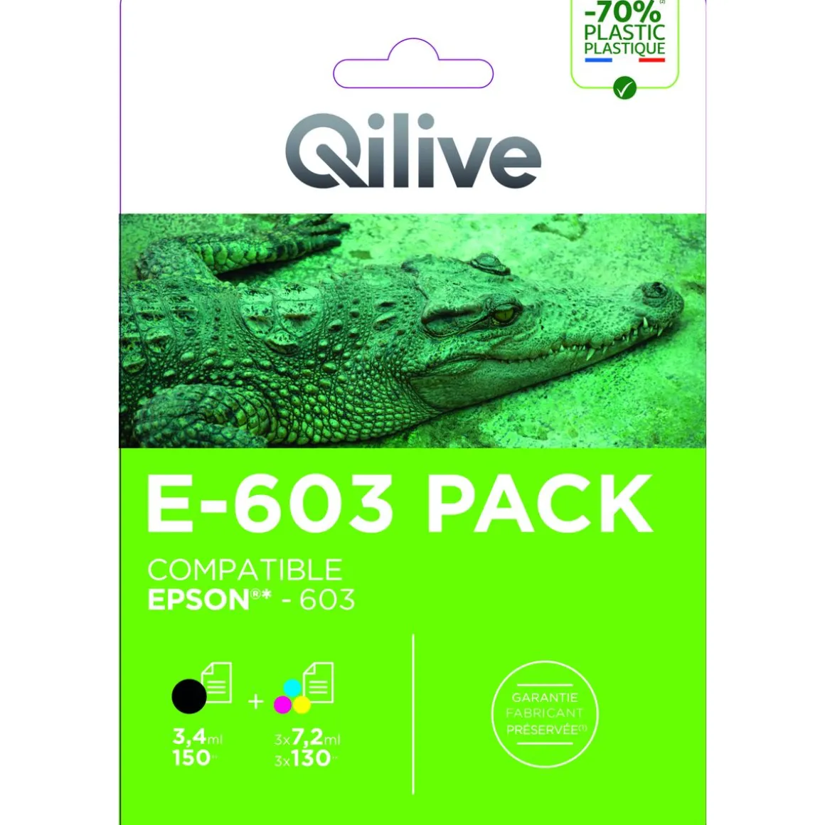 Cartouche imprimante E-603 Pack