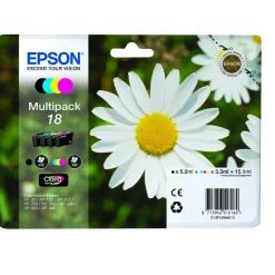 Cartouches d'encre couleurs série paquerette n°18