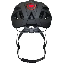Casque de protection avec éclairage arrière LED - Taille M - Noir