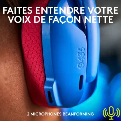 Casque GAM G435 BLE - Bleu et rose