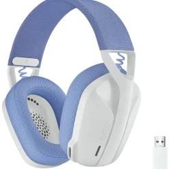 Casque GAMING G435 BL - Blanc et bleu
