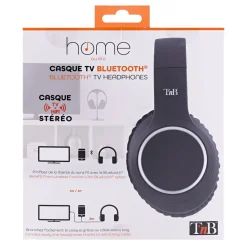 Casque Home TV Bluetooth - Noir