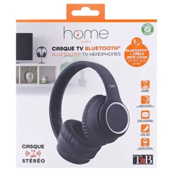 Casque Home TV Bluetooth - Noir