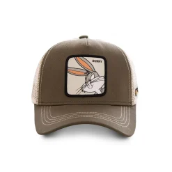 Casquette Capslab Looney Tunes Bunny Vert Kaki
