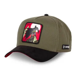 Casquette homme trucker bi-matière en coton et suedine Dc Comics