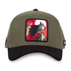 Casquette homme trucker bi-matière en coton et suedine Dc Comics