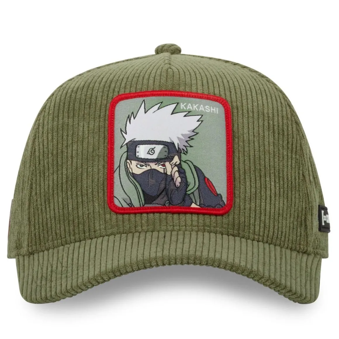 Casquette homme trucker en velours côtelé Naruto Shippuden Kakashi