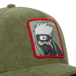 Casquette homme trucker en velours côtelé Naruto Shippuden Kakashi