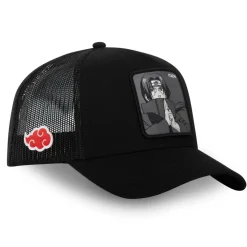 Casquette homme trucker en serge de coton Naruto Shippuden Itachi