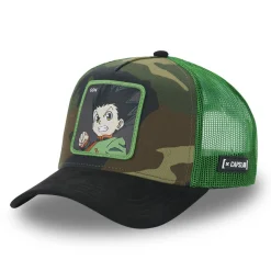 Casquette homme trucker en suedine Hunter x Hunter Gon