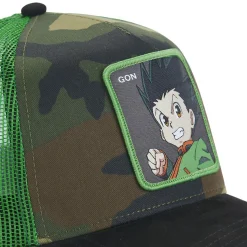 Casquette homme trucker en suedine Hunter x Hunter Gon