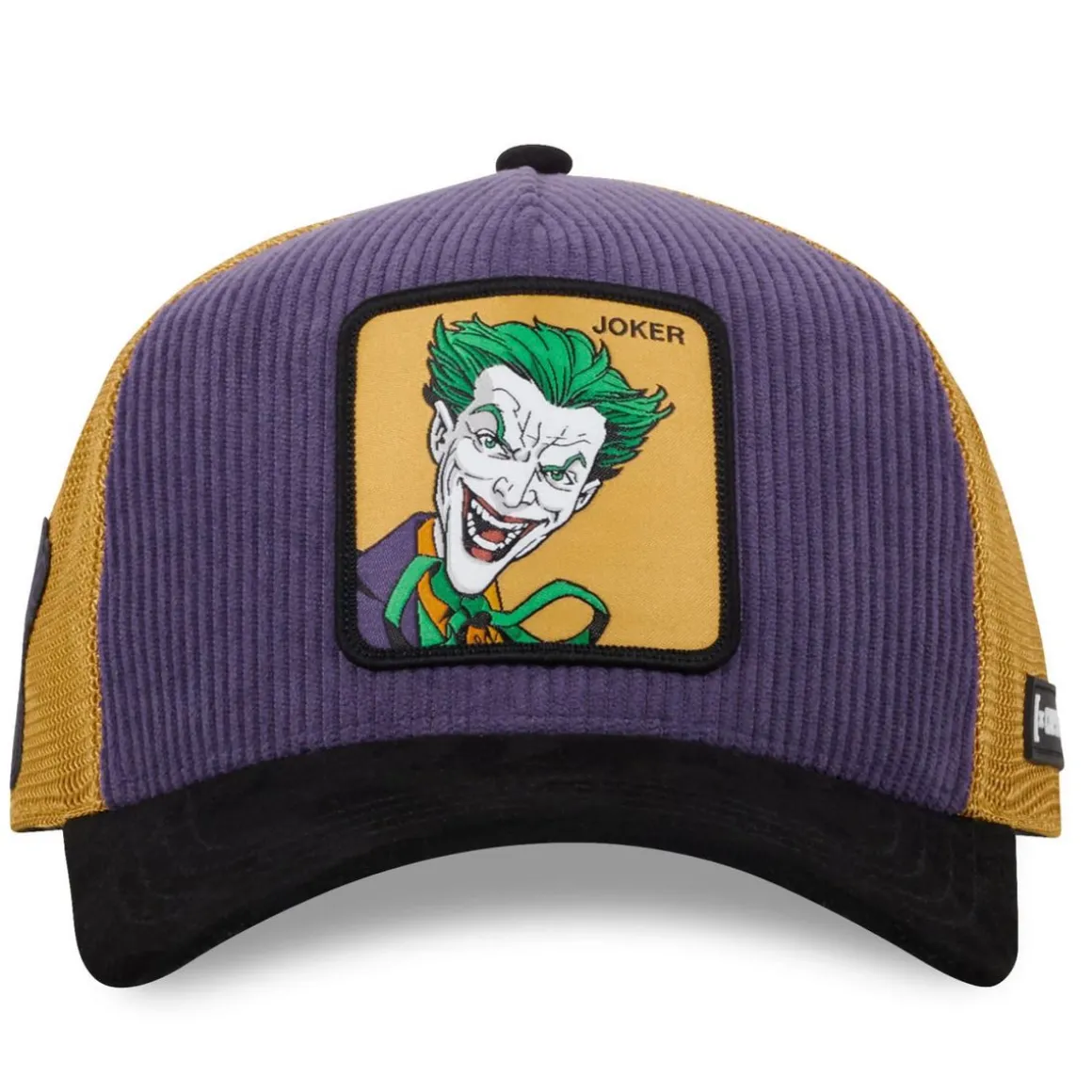 Casquette homme trucker en velour et suedine Dc Comics Prison