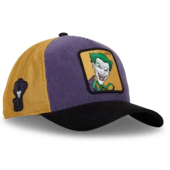 Casquette homme trucker en velour et suedine Dc Comics Prison