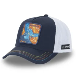 Casquette homme trucker en canvas de coton finitions premium
