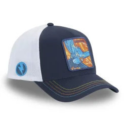 Casquette homme trucker en canvas de coton finitions premium