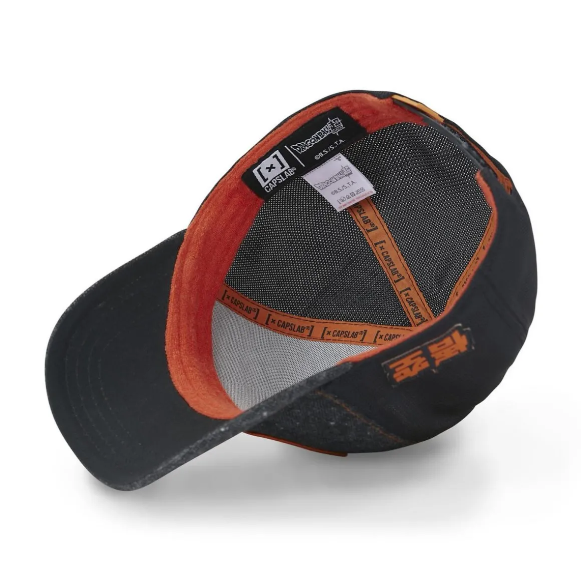 Casquette homme trucker finitions premium Dragon Ball Super Goku