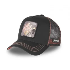 Casquette trucker avec filet Dragon Ball Super Black Goku
