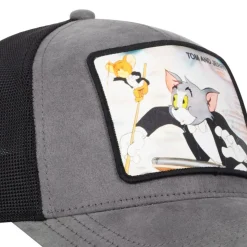 Casquette trucker avec filet finitions premium Tom et Jerry