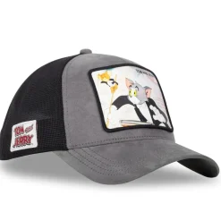 Casquette trucker avec filet finitions premium Tom et Jerry