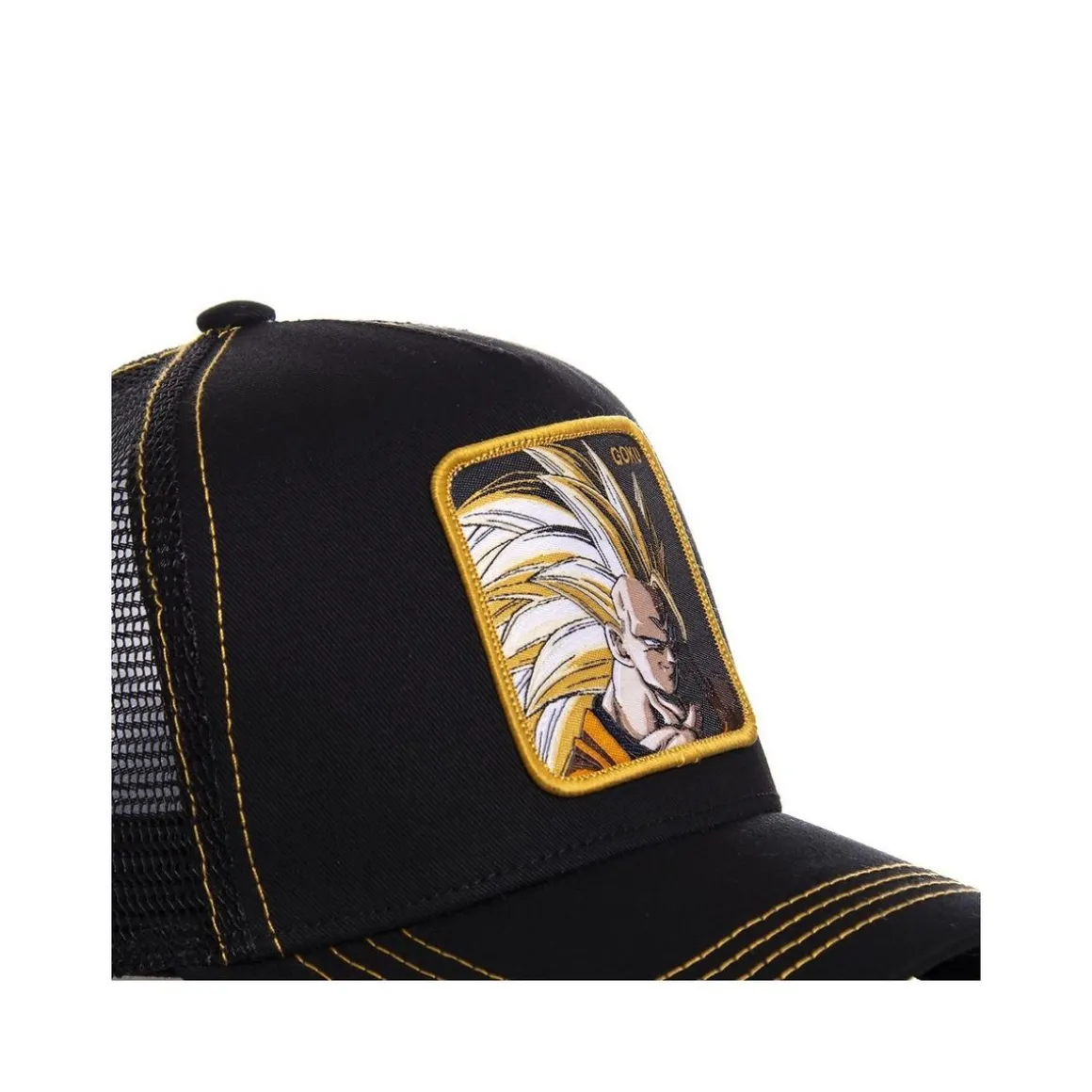 Casquette trucker Dragon Ball Z Sangoku Super Saiyan Noir