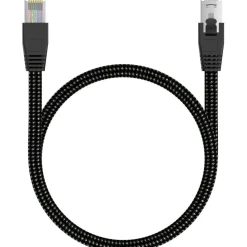 Câble Ethernet 3M Droit CAT8 noir