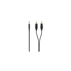 Câble Jack/RCA M/M 1M Noir F3Y116bt1M