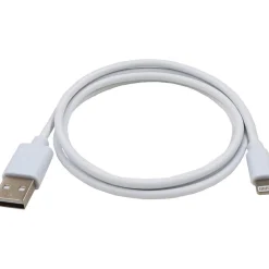 Câble Lightning USB-A vers Lightning 90cm non MFI Blanc