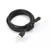Câble Lightning vers USB 2m noir certifié Apple