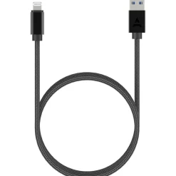 Câble Lightning vers USB 3m noir certifié Apple